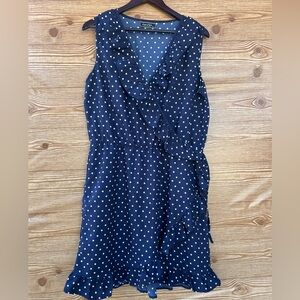Song of Style Polka Dot Ruffle Dress‎ Size XL